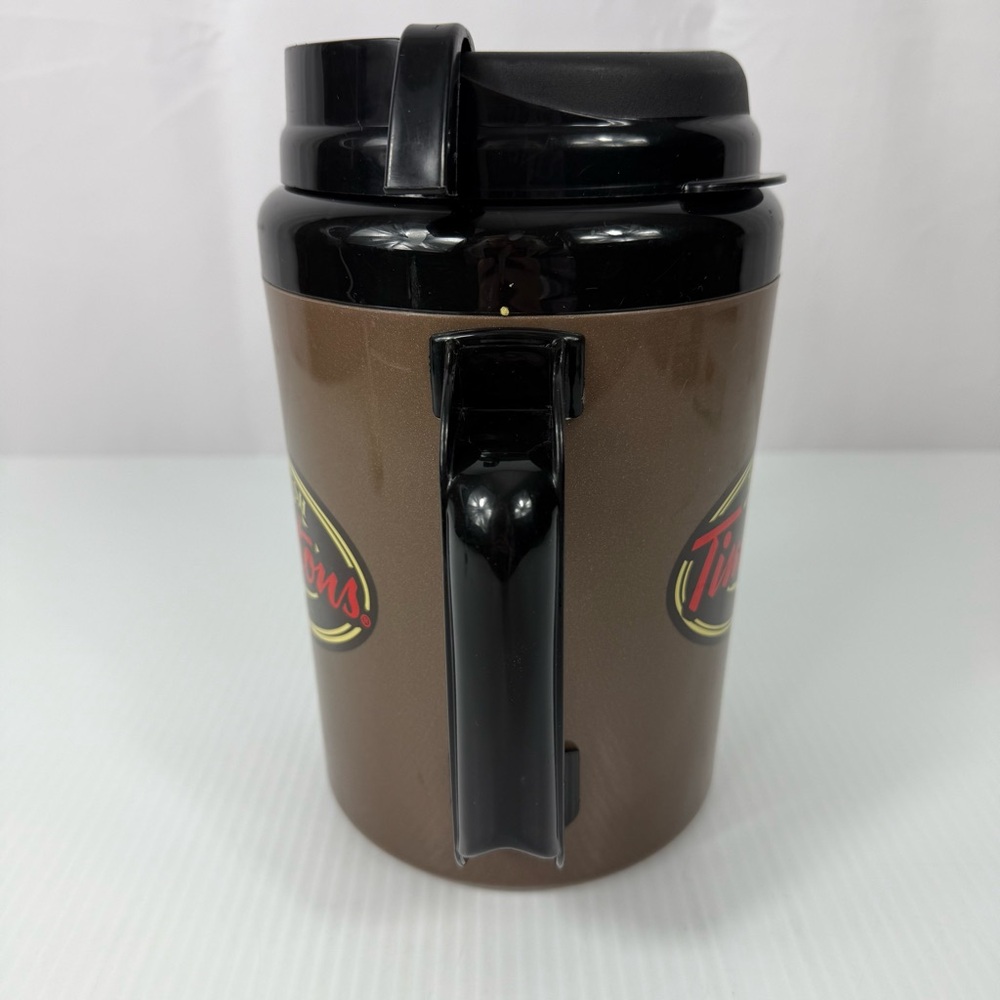 Tim Hortons Mega 64oz Double Wall Super Insulated Aladdin Plastic Travel Mug 9.5 - Picture 2 of 16